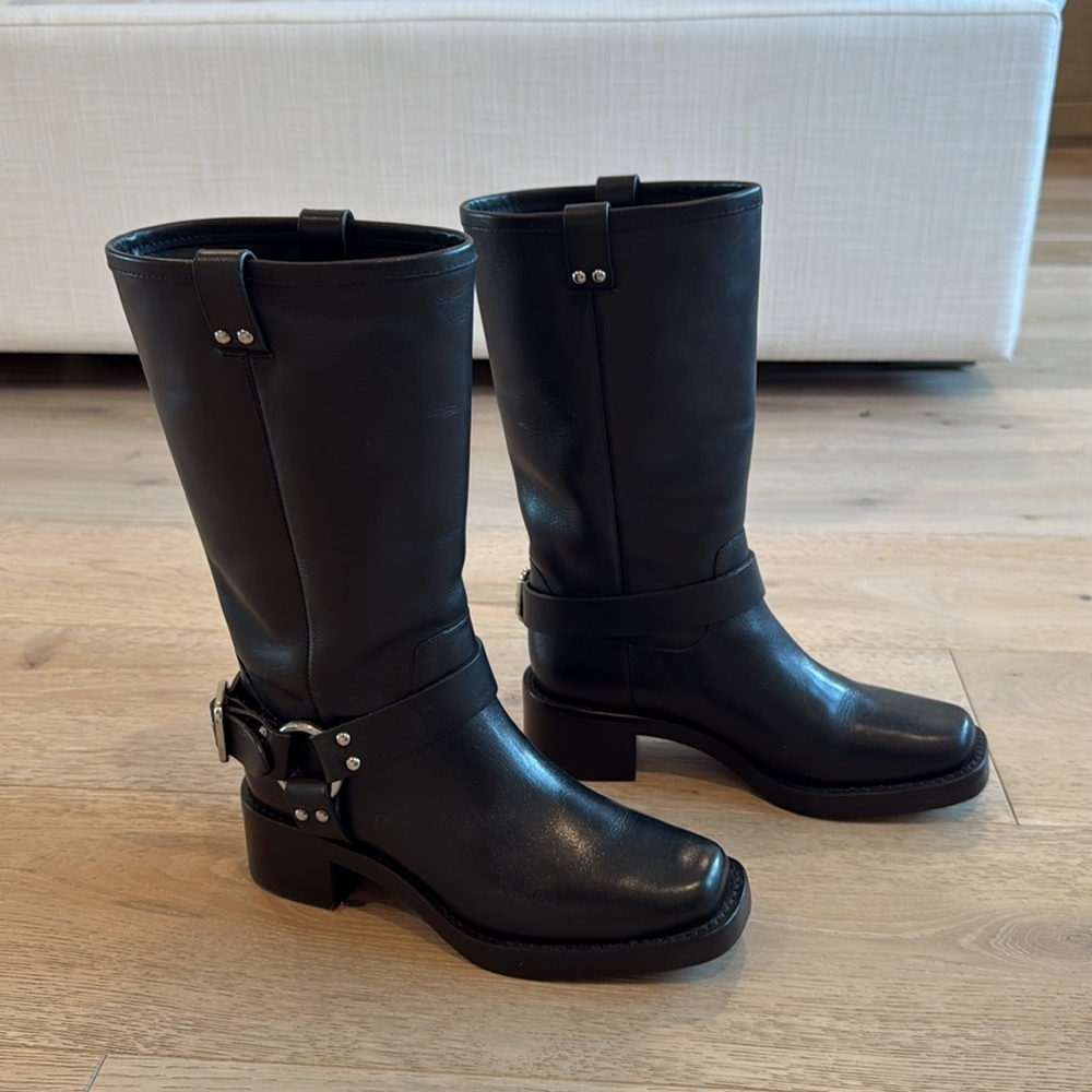 Reformation Francesca Moto Boot
